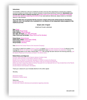 Resource Sample Letter of Appeal