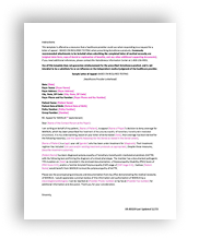 Resources Appeal Testing Documentation