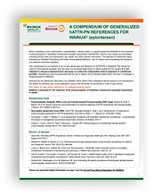 WAINUA Compendium Form